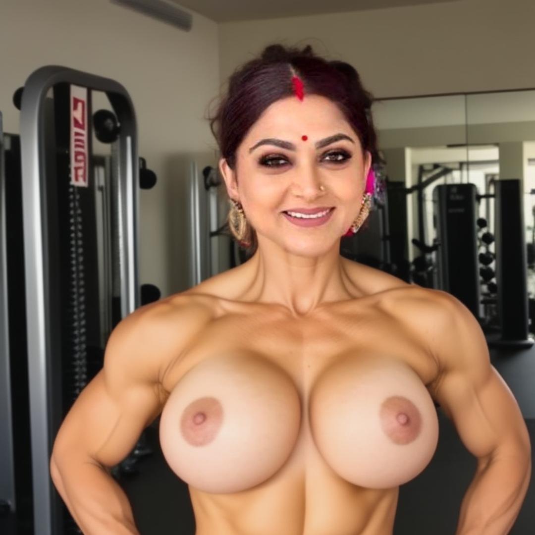 Kushboo 12 AI porn images hot milf actress body nude pose naked boobs nipple show outdoor, Heroine.Fun
