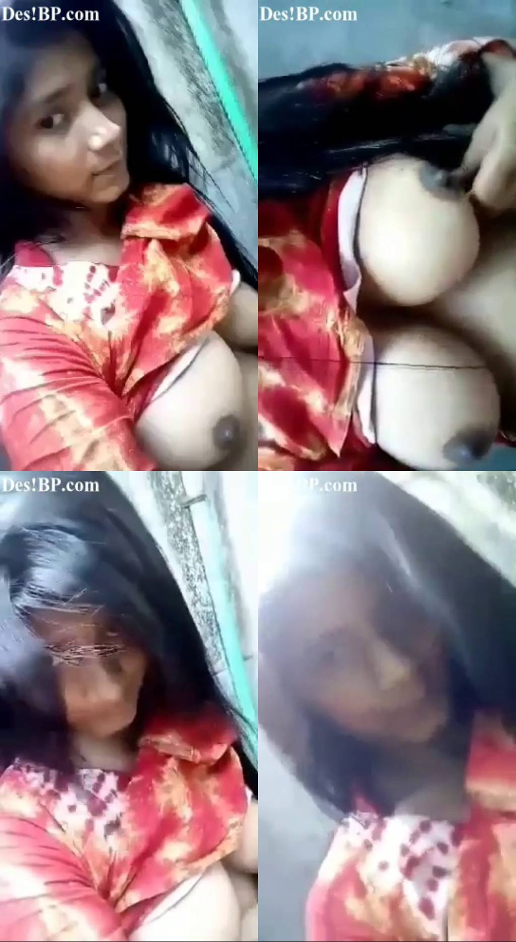 Nawal Saeed Beautiful Cute Village Girl Showing And Playing With Her Boobies